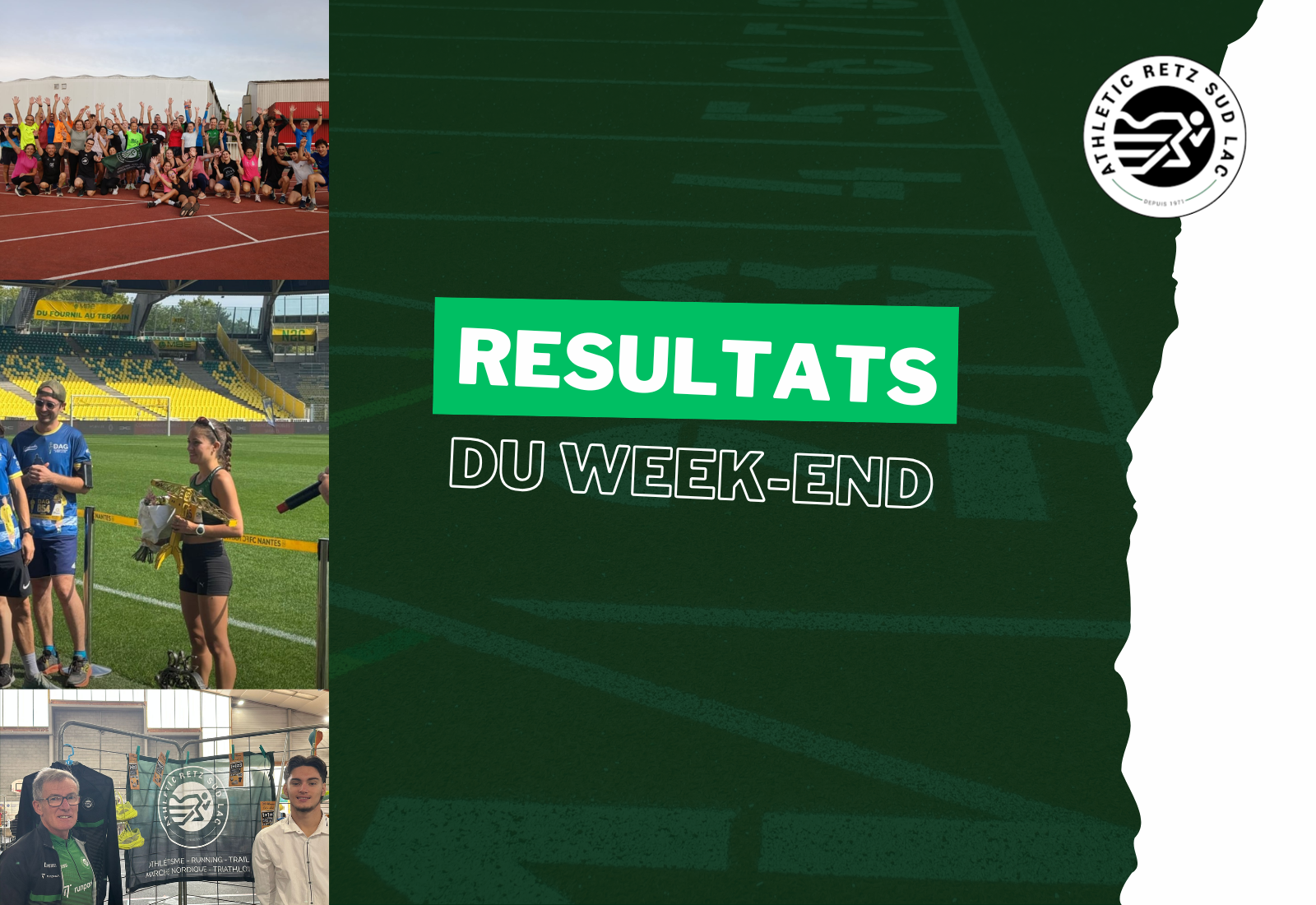 Résultats du week-end