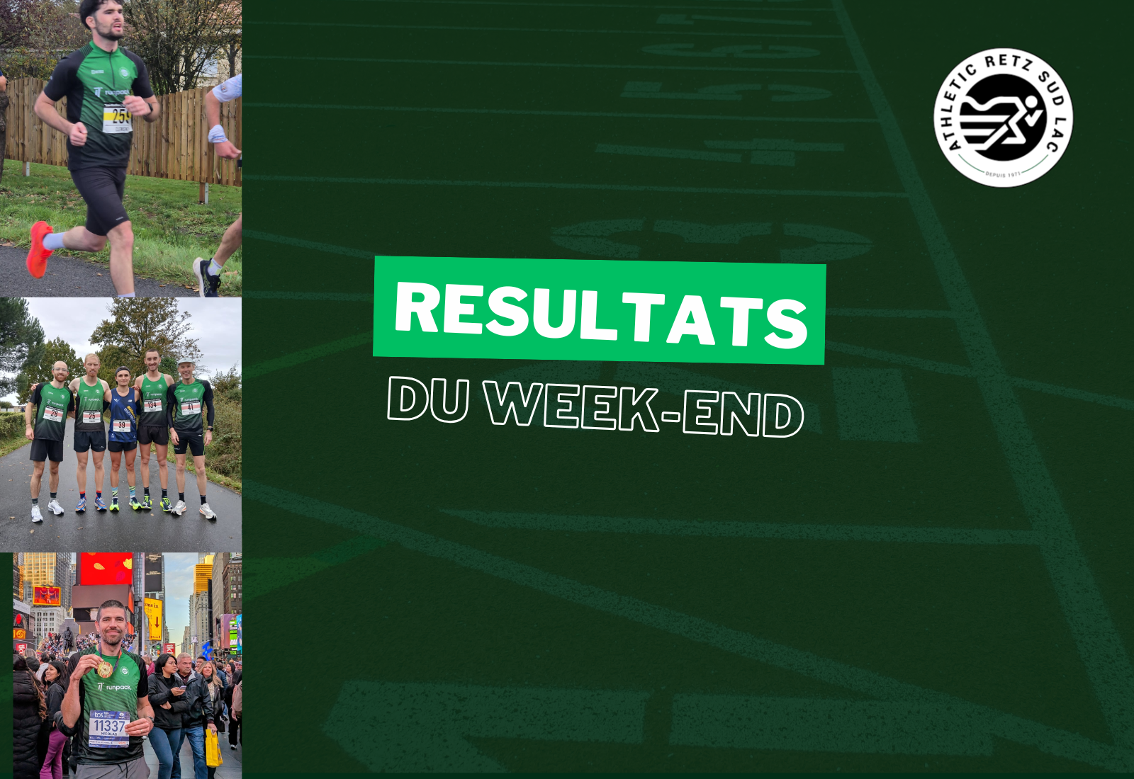 Résultats du Week-end 01/02 Novembre