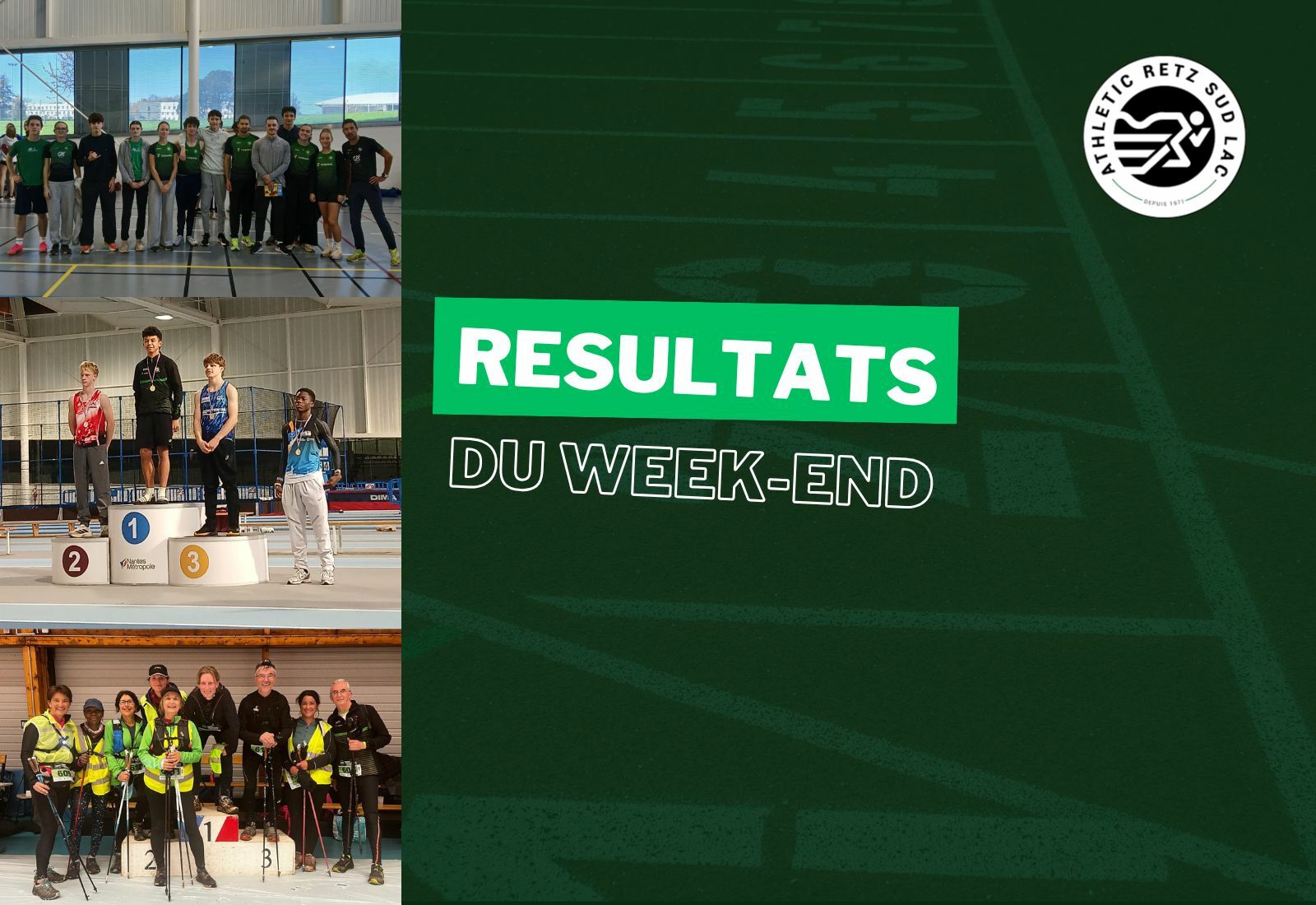 Résultats du week-end du 29/30 Novembre