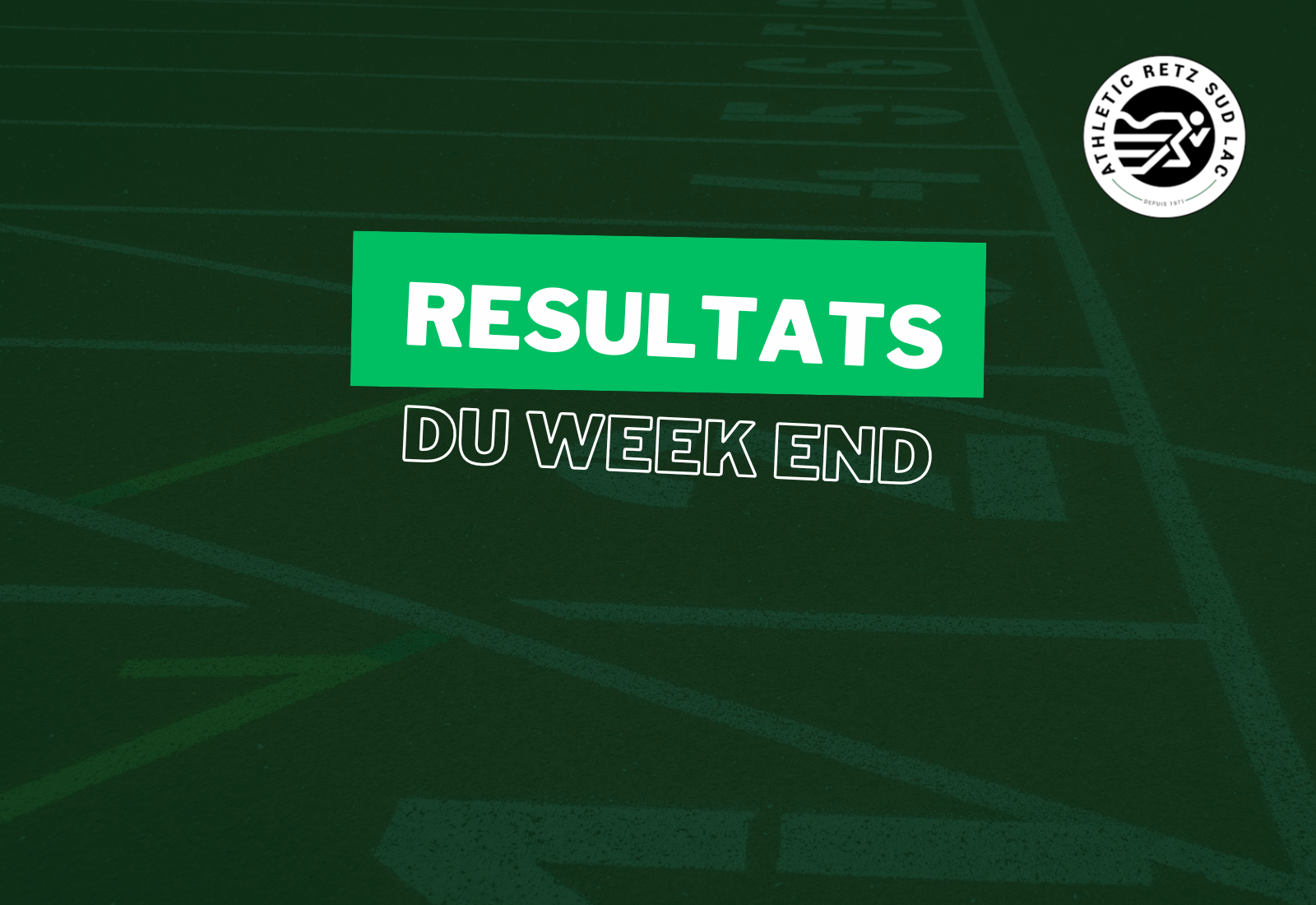 Résultats du week-end 17/18 Janvier