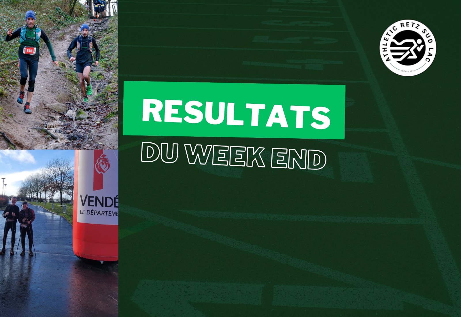 Résultats du week-end 24-25 janvier