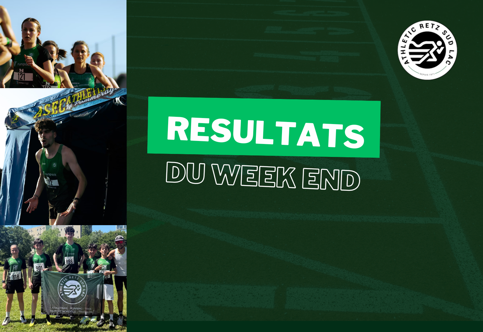 Résultats du week-end 23/24 Mai
