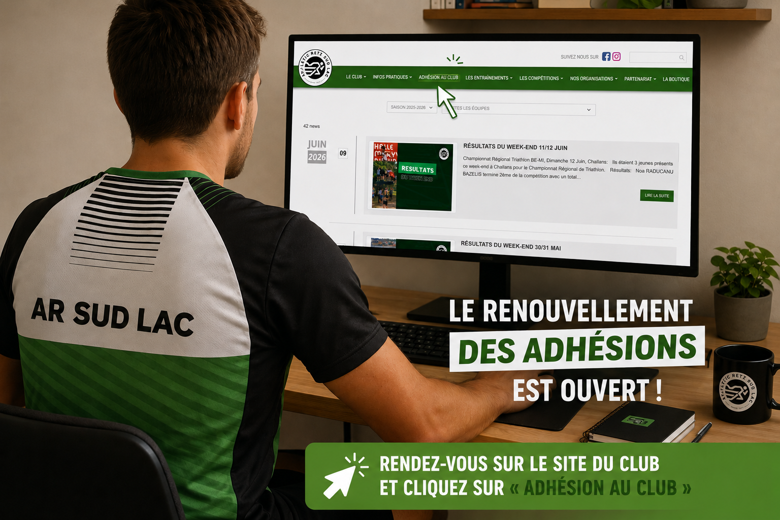 Inscriptions en ligne saison 2026-2027