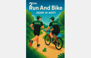 2ème sortie run and bike - Jeudi 14 août