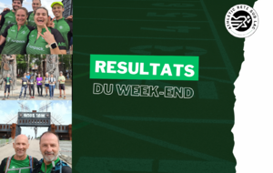 Résultats du week-end du 14 et 20 septembre!