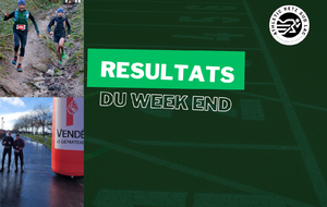 Résultats du week-end 24-25 janvier