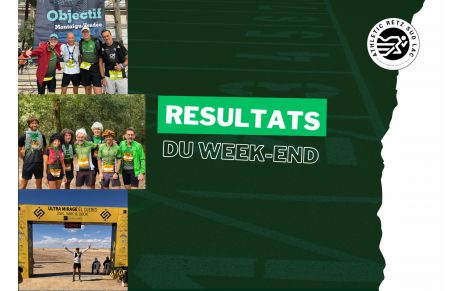 Résultats du week-end du 27 et 28 Septembre 2025