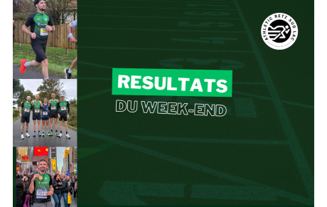 Résultats du Week-end 01/02 Novembre