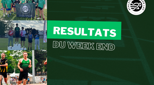 Résultats du week-end 30/31 Mai